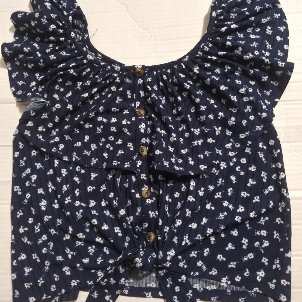 Girls Floral Blouse Size 12 The Children's Place